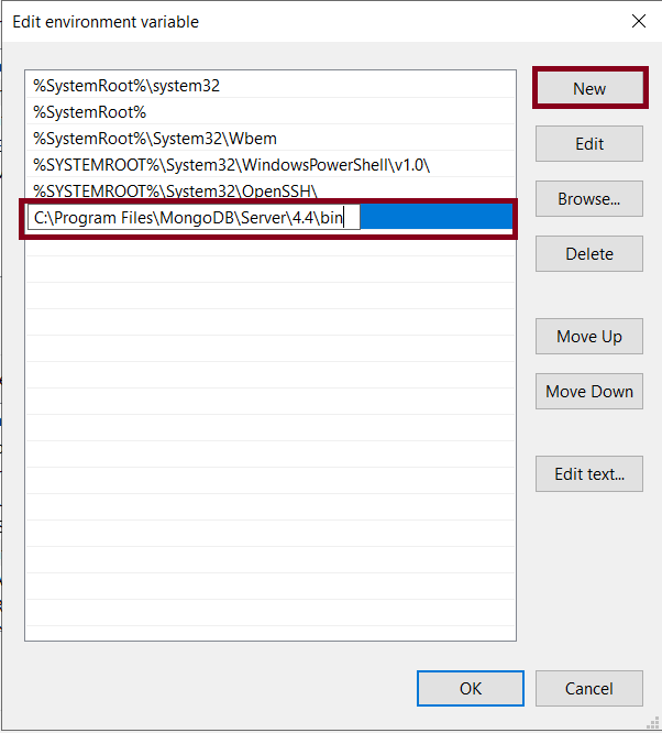 Installing the MongoDB Shell on Windows