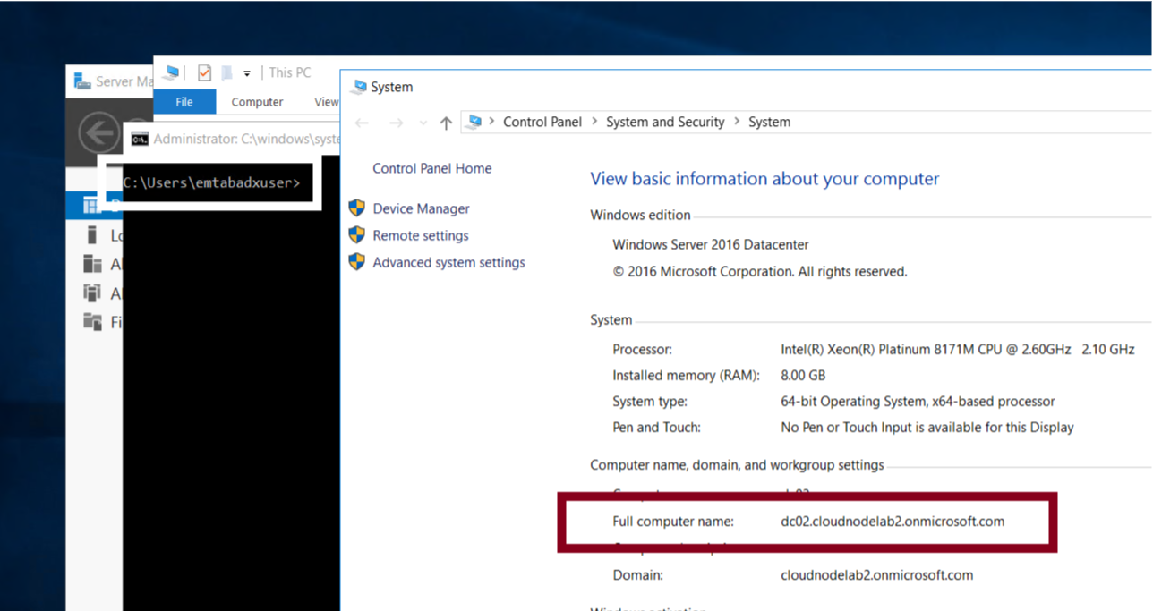 Creating an Azure ADDS domain trust with an on-premise environment